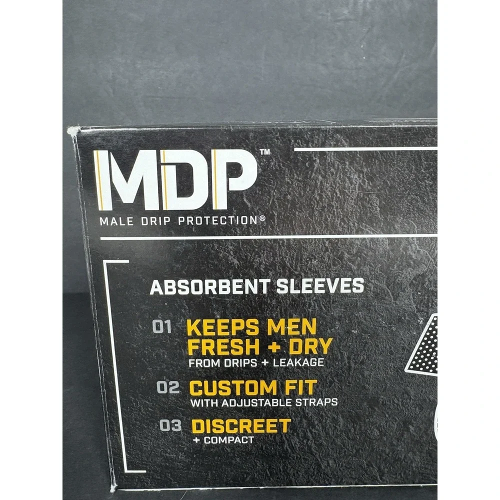 MDP Male Drip Protection 90 Count Absorbent Sleeves Light Leakage Value Pack